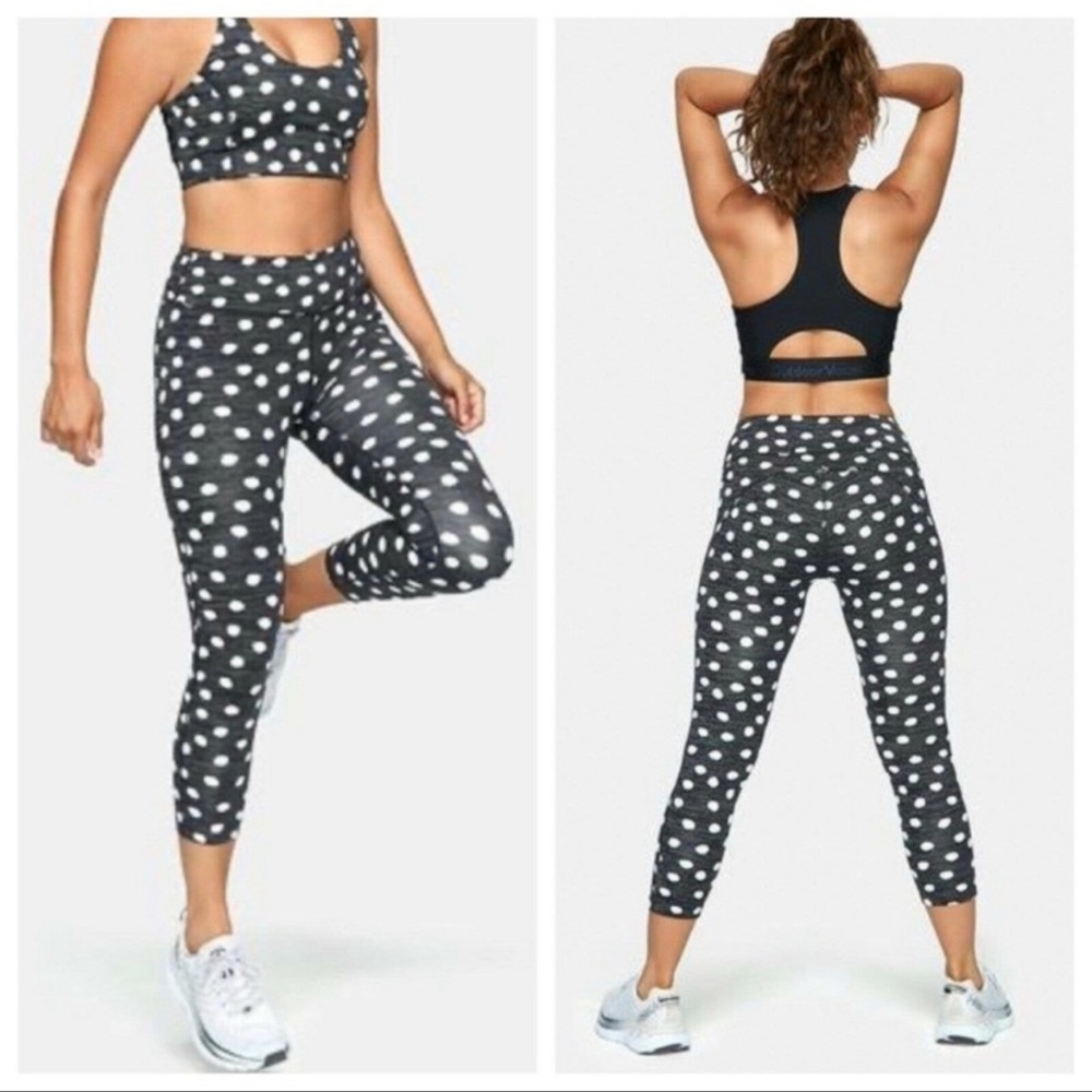 Outdoor Voices Polka Dot Black White XL